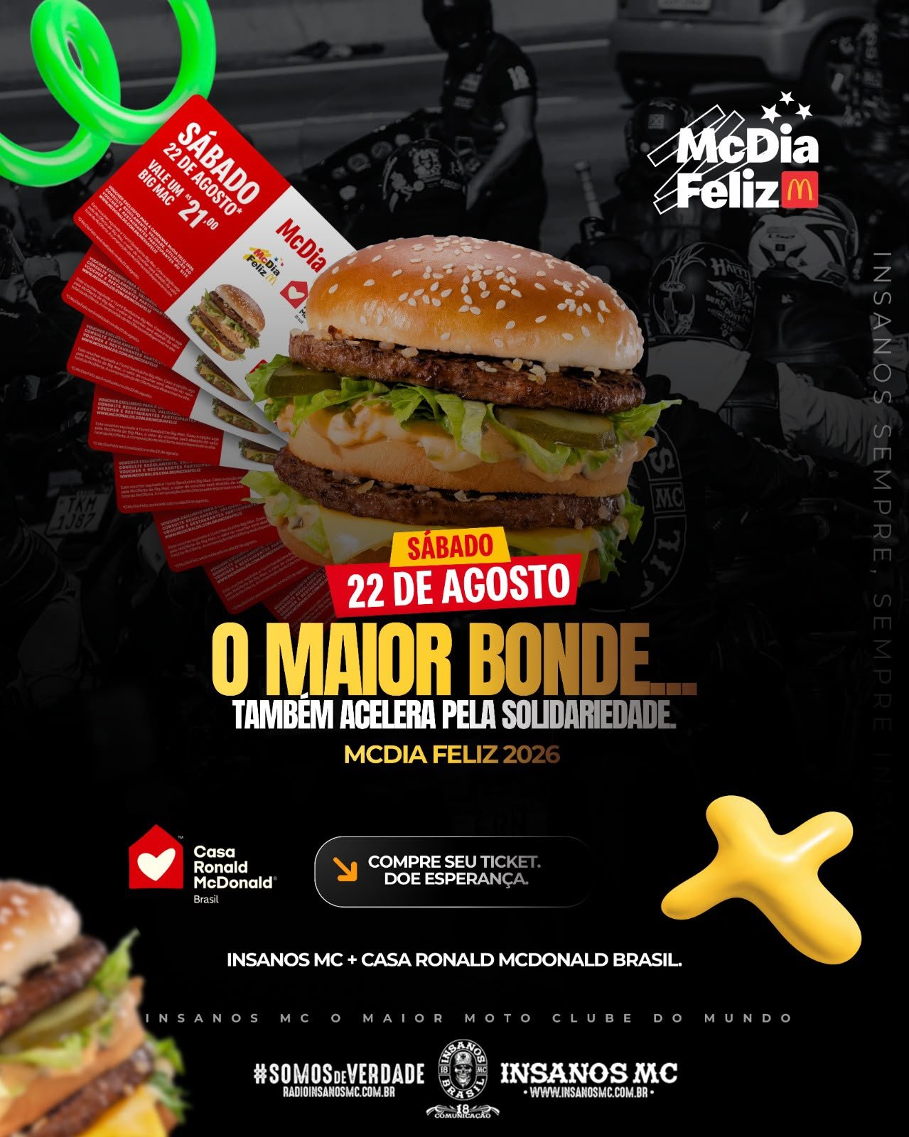 Arte da campanha McDia Feliz 2026 — 2